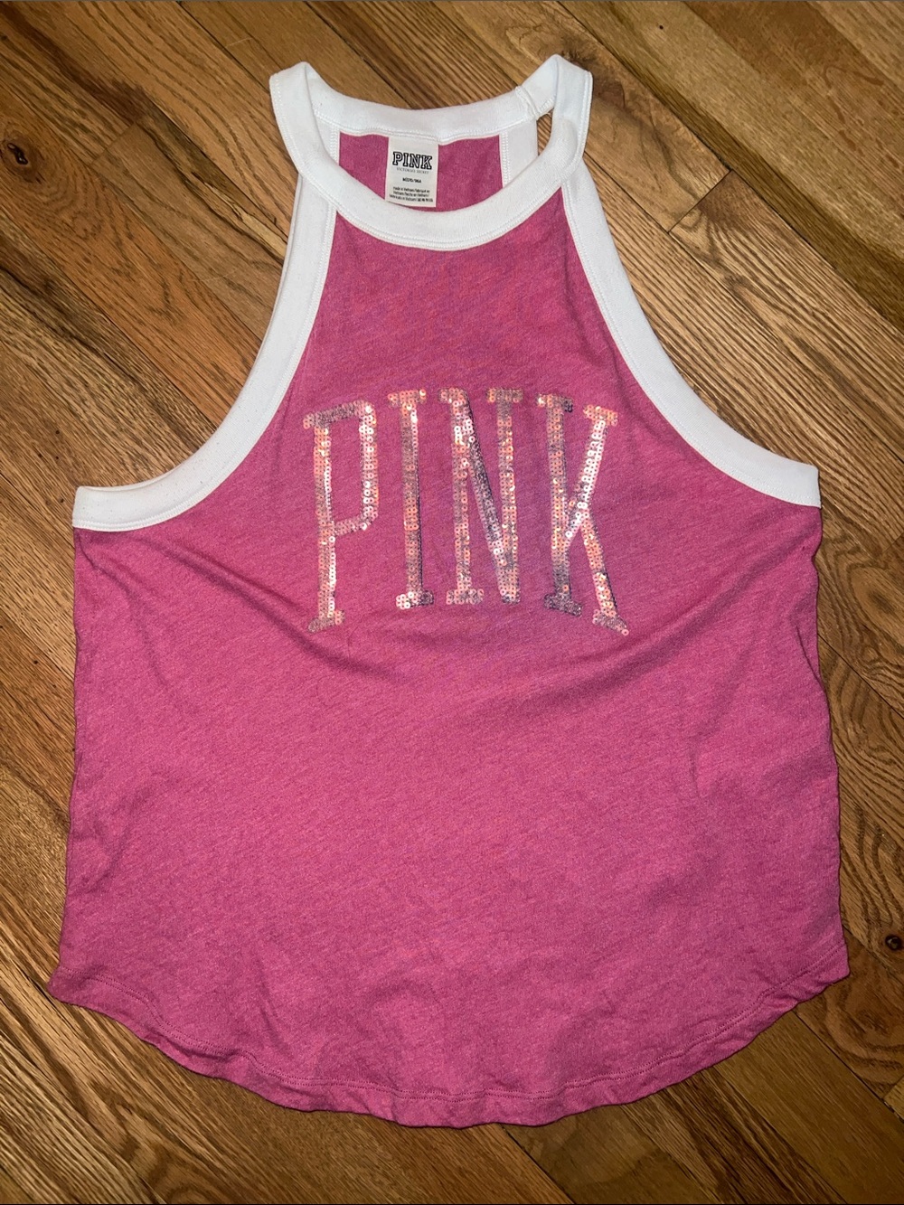 PINK Victoria's Secret High Neck Tank Size M